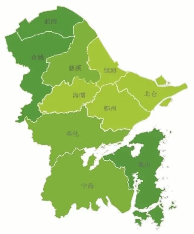 浙江余姚地理位置图片